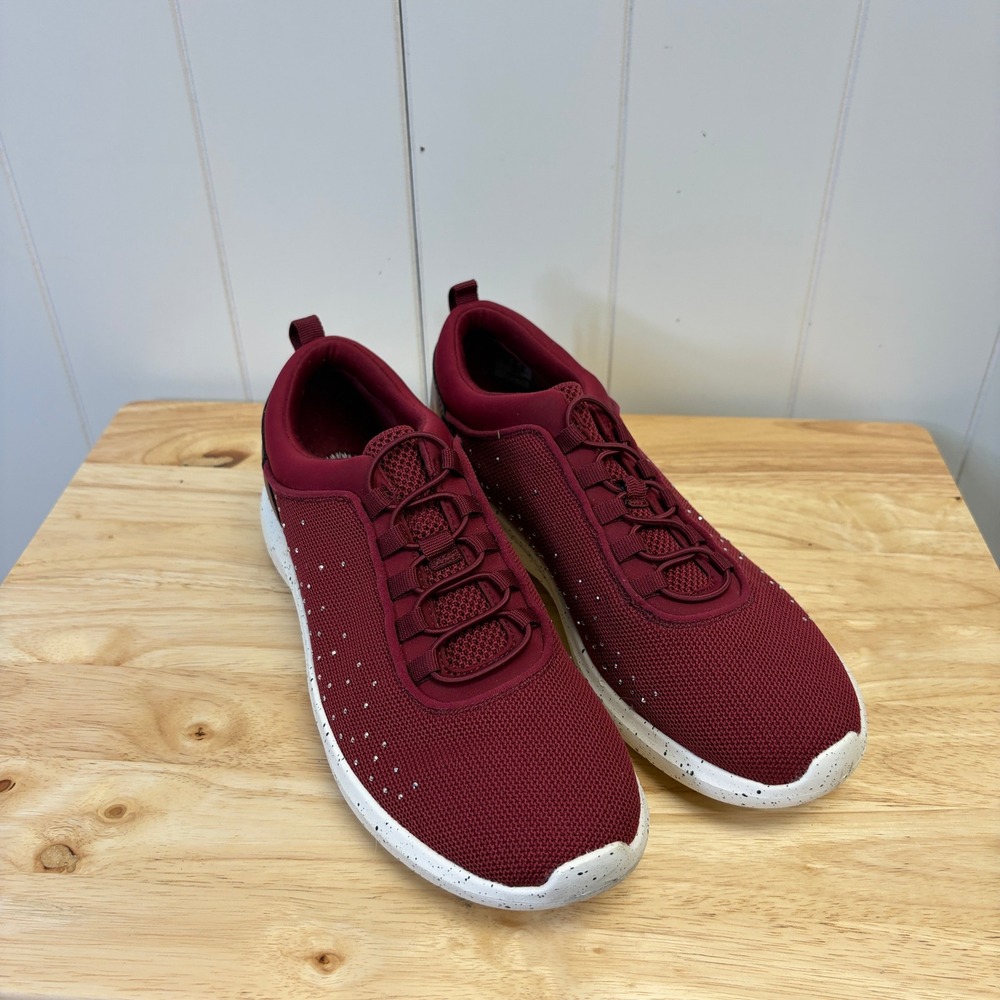 Clarks Nova Glint Athleisure Rhinestone Bungee Sneakers Womens Size 10 Walking